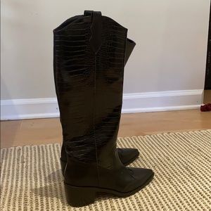 Brand new knee high western boots (women’s 7 1/2)